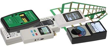 A lot of different EMF meters